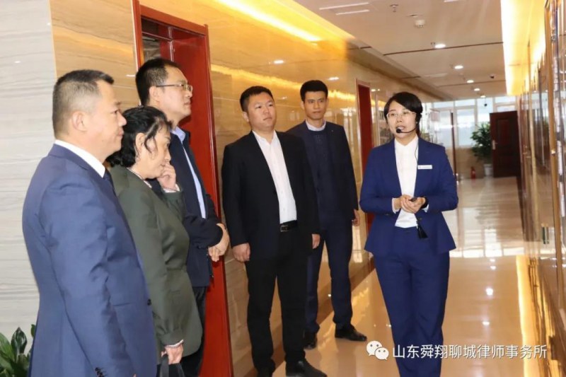 省司法厅“双随机一公开”检查组莅临舜翔（聊城）律所检查指导工作